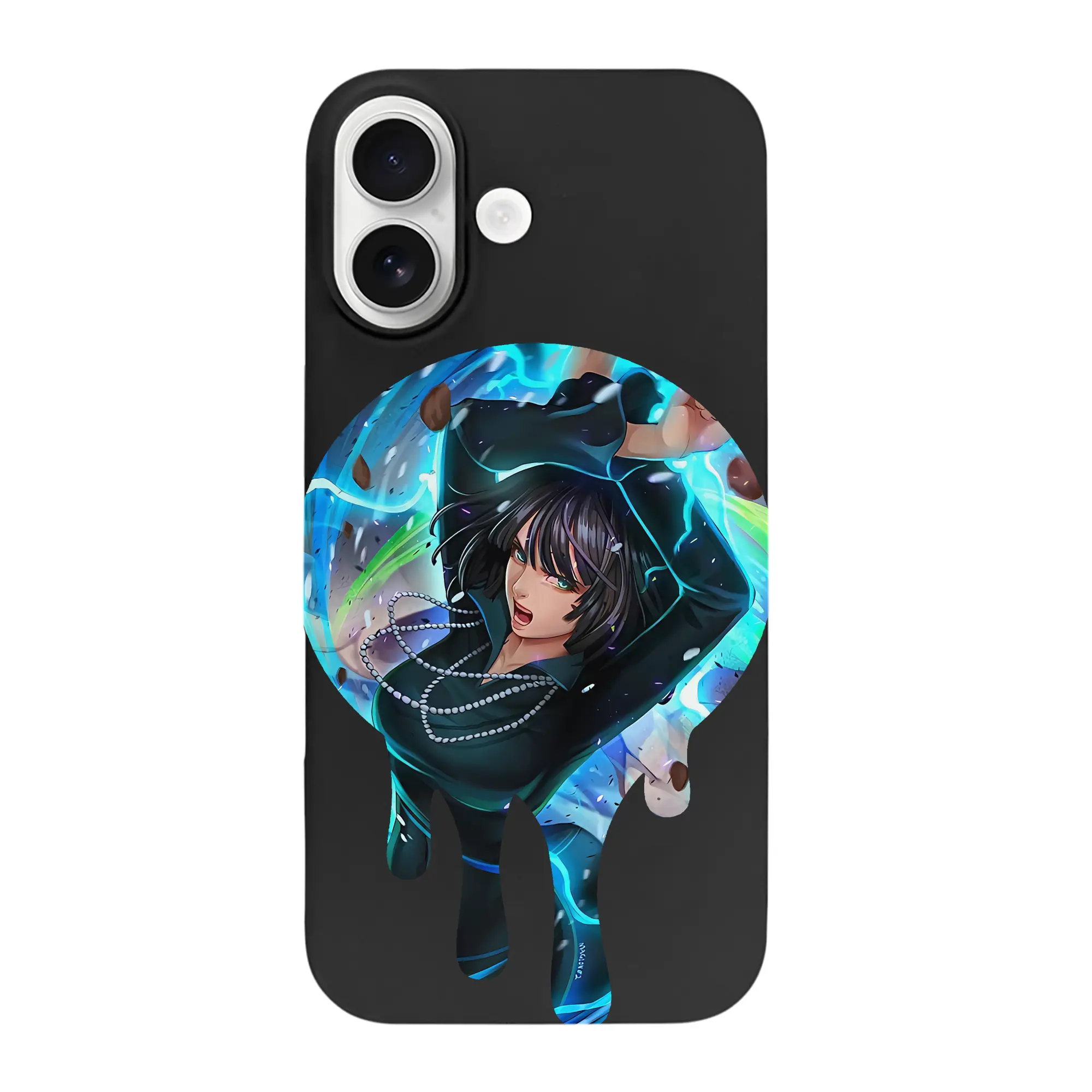 ワンパンマン グッズ 地獄のフブキ - iPhone 17 シリーズ シリコンケース 薄型 耐衝撃 指紋防止 ソフトタッチカバー 精密フィット 傷防止 保護ケース iPhone 17/17 Air/17 Pro/17 Pro Max 対応